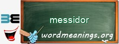 WordMeaning blackboard for messidor